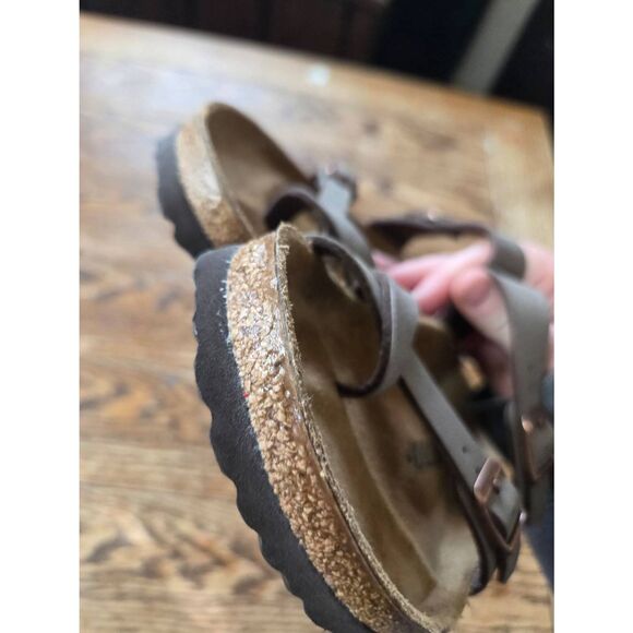 NWOT Women's Birkenstock Mayari Birkibuc Sandals in Mocha sz 37 (US 6) - Picture 4 of 4